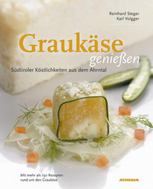 Graukäse ist ein Stück Ahrntaler, ja Südtiroler Kulturgut, das die Welt der Gourmets zu bezaubern vermag. „Graukäse genießen“ ist daher nicht nur ein Kochbuch im herkömmlichen Sinn, sondern vielmehr eine Liebeserklärung an diesen besonderen Käse: Traditionelle Gerichte und neue Kreationen, Informationen über den Werdegang von der Milch zum fertigen Käse, volkskundliche Ausführungen über den Stellenwert des Graukäses in der Südtiroler Bauernwirtschaft u.v.m. werden auch Sie in den Bann dieses Leckerbissens ziehen.