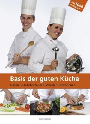 Ein praxisnahes und unverzichtbares Rezeptbuch für all jene, die gerne kochen, für Berufseinsteiger, die das Handwerk von A bis Z lernen möchten und für Kochprofis, die ihre Fähigkeiten noch stärker ausbauen möchten. Eine unentbehrliche Grundlage bei Gesellen- und Meisterprüfungen, mit Grundrezepten der Südtiroler, der italienischen und der internationalen Küche und mit vielen Tipps und Tricks zum besseren Gelingen.