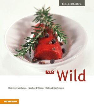 Was wäre die Südtiroler Küche ohne schmackhafter Wildgerichte? Vom zünftigen Hirschgulasch, saftigen Rehbraten bis zum delikaten Wildentengericht - die drei Bestsellerautoren präsentieren 33x raffinierte Wildspezialitäten. Jedes Gericht mit stilvoller Food-Fotografie Im handlichen Buch-Format Auch für Anfänger einfach nachzukochen Wertvolle Tipps zu Fleisch, Niedertemperatur-Garen, Beilagen, Gewürzen und Saucen. Wild ist im gesamten Alpenraum in verschiedenen Arten und Populationen vertreten. Bei der Auswahl der Rezepte wurde jedoch ein besonderes Augenmerk auf heimische Wildarten gelegt. Wenn Sie begeisterter Liebhaber von Wildgerichten sind, so finden Sie in diesem Buch neue Rezeptideen und viel Wissenswertes. Ausgezeichnet mit dem Sonderpreis der GAD (Gastronomische Akademie Deutschlands E.V.) „Eine ganzheitliche, regionale Buchreihe - als eine kleine Kochschule, die keine Wünsche offenlässt. (…) Die Rezepte werden Schritt für Schritt erklärt, zum guten Gelingen ist immer ein roter Faden zu erkennen, gerade auch für junge und (noch) unerfahrene Köche. (…) Mehr Kochbuch braucht man eigentlich nicht.“ GAD-Jury, Oktober 2017