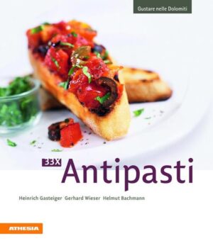 Gli antipasti non sono una semplice apertura del pasto, ma sottolineano l’ospitalità e la convivialità che contraddistinguono un pranzo. Ne segnano l’inizio e solitamente sono pronti in un attimo perché preparati in anticipo. - 33 ricette di antipasti che spaziano dal classico prosciutto affettato sottile e melone o ﬁchi freschi, al cocktail di asparagi e frutti di mare o salmone con panna acida all’aneto - Ogni ricetta è corredata da una splendida foto - Antipasti facili e rapidi da preparare come verdura e funghi sottolio e sottaceto - Gustose idee per spuntino: tramezzini, bruschette ... - Ispirazione per la vostra creatività: olio d’oliva, balsamico, parmigiano, capperi, sardine - Aromi mediterranei, verdure, funghi, pesce, crostacei e molluschi movimentano un po’ la quotidianità - Ricette facili da preparare anche per principianti - Assolutamente sperimentato e di facile comprensione - Molti suggerimenti e trucchi dei nostri chef di cucina - Chiare foto che illustrano i procedimenti passo per passo > Assolutamente sperimentato e di facile comprensione > Molti suggerimenti e trucchi dei nostri chef di cucina > Chiare foto che illustrano i procedimenti passo per passo