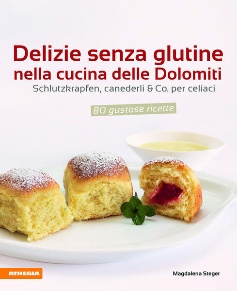 Magdalena Steger dimostra nel suo libro che la celiachia non impedisce di gustare le specialità della squisita cucina sudtirolese. Oltre 80 ricette senza glutine, tra le più gustose della grande tradizione culinaria altoatesina, insegnano a “vivere con gusto” delizie quali “Tirtlan”, “Strauben”, “Breatln”, pane integrale, canederli agli spinaci, gnocchetti, “Pressknödeln” e numerosi dolci, torte e biscotti. > 80 ricette senza glutine per tutti i giorni, di provato successo, di facile preparazione > Ogni ricetta corredata da foto > Prefazione e introduzione dell’Associazione Celiachia Alto Adige