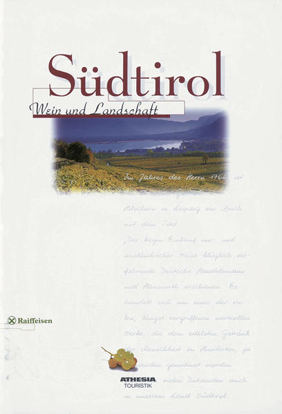 Das Buch wandelt den unbewussten Weintrinker zum bewussten Genießer. Es gibt Eindrücke in Südtirols Landschaft, Geschichte und Kultur