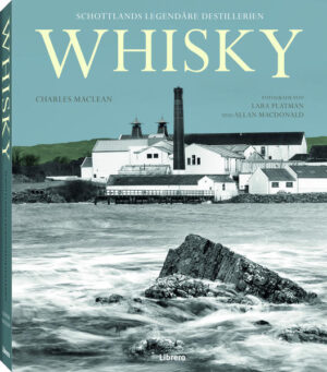 "Whisky" ist ein umfassendes und beeindruckendes Porträt schottischer Destillerien des renommierten Whiskyexperten Charles MacLean mit Fotos von Lara Platman und Allan MacDonald. Von einer Gliederung Schottlands in acht Regionen ausgehend, beschreibt dieses Band das kulturelle »Terroir« der 50 größten Brennereien des Landes, ihre Zutaten, Arbeitsweisen und Traditionen, die eine derart exquisite Vielfalt an Whiskys hervorbringen. Über 250 exklusive Fotos lassen die Landschaften im Wechsel der Jahreszeiten lebendig werden, porträtieren die Menschen hinter dem Whisky und vergegenwärtigen die Atmosphäre ihrer Arbeitswelt. Ein unverzichtbarer Band über den Scotch Whisky, verfasst von einem der weltbesten Fachautoren - zugleich auch ein perfektes Geschenk für alle, die eine Tour zu Schottlands Destillerien planen, eine schöne Erinnerung an den Besuch oder schlichtweg die richtige Lektüre zu einen guten Gläschen im heimischen Sessel...