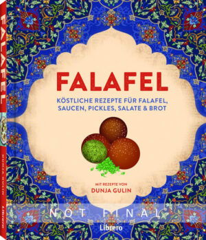 Falafel sind frittierte Bällchen oder Patties aus Kichererbsen oder Saubohnen, mit Kräutern, Gewürzen, Zwiebeln, Knoblauch und werden im gesamten Nahen Osten gegessen. Während sich der Stil von Region zu Region unterscheidet, werden sie normalerweise in einem Wrap oder Pita mit Salat, Tahini, eingelegtem Gemüse und einer würzigen Sauce gegessen. In unseren Breiten wurde Falafel bis in die 1970er Jahre nur in Nahöstlichen, Mediterranen und Jüdischen Vierteln und Restaurants gefunden. Heute ist das Gericht jedoch ein häufiges und beliebtes Streetfood auch überall in der westlichen Welt. Es ist nicht schwer zu verstehen, warum: Sie fallen in die wundervoll überlappende Kategorie, die schmeckt als auch nahrhaft und ziemlich fettarm ist. Darüber hinaus sind sie eine brillante Proteinquelle für diejenigen, die kein Fleisch essen. Sie sind auch reich an Ballaststoffen und werden oft mit zusätzlichem Gemüse, Nüssen und Samen oder Getreide hergestellt, wie viele der köstlichen Rezepte in diesem Buch. Probieren Sie die Fenchel- und Zitronenduft-Falafel oder saftige Vollkornreis-Faux-lafel aus. Entdecken Sie knusprige Sesam-Falafel oder Falafel-Kroketten oder genießen Sie Snacks wie köstliche Mittelmeer-Samen-Falafel, alle vollgepackt mit guten Sachen und sehr fettarm. Bereiten Sie eine Sauce wie hausgemachte Tahini-Sauce als perfekte Ergänzung zu Ihren heißen, frisch gekochten Pattiern zu. Machen Sie schließlich würzige Schnell-Einlegegurken, knusprige Kräutersalate und einfache Fladenbrote, damit Sie Ihre frisch gekochten Falafel mit allem Drum und Dran servieren und sie bestmöglich genießen können. Steigen sie ein, in die faszinierende Welt der Falafel.