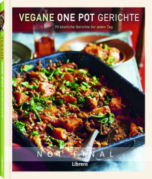 70 einfache und vegane Gerichte, in einem Topf oder Pfanne zubereitet. Immer mehr von uns verzichten auf tierische Lebensmittel oder reduzieren deren Verzehr. Die Rezepte in diesem Buch setzen auf eine Vielfalt an frischem Gemüse, zusammen mit schmackhaften veganen Proteinquellen wie Bohnen, Linsen und Nüssen. Die Zutaten nehmen ihre Inspiration aus der ganzen Welt, um herzhafte und nahrhafte Mahlzeiten mit spannenden und unwiderstehlichem Geschmack zu kreieren. Jedes Gericht ist perfekt ausbalanciert und bietet eine komplette Mahlzeit, alles in einem Topf oder Pfanne gekocht für ultimative Einfachheit. Egal, ob Sie schon lange Veganer sind, Freunde oder Familie bewirten, die möglicherweise eine pflanzliche Ernährung verfolgen, oder einfach versuchen, Ihren Fleisch- und Fischkonsum zu reduzieren. Diese Buch wird ihre Küche bereichern.