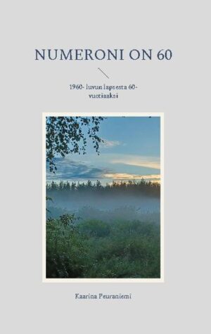 Jokainen ihminen on oman aikakautensa lapsi. Lapsuutemme vuosikymmen jättää meihin pysyvän jäljen. Tämä kirja kertoo tarinaa 1960- luvun lapsen elämästä. Jokainen ihminen on myös oman sukunsa ja perheensä jäsen. Saman aikakauden lapsilla voi olla hyvin erilaisia tarinoita, koska lähielämänpiiri jättää meihin myös pysyvän jäljen. Jokainen ihminen on myös oma yksilönsä, kokee ja tuntee elämänsä aivan omalla tavallaan. Tässä kirjassa yksi 1960- luvun lapsi kertoo omaa tarinaansa lapsuudesta 60- vuotiaaksi. Elämä on jättänyt jälkensä hyvässä ja pahassa. Miltä tuntuu elämä nyt, kun sitä on takana enemmän kuin edessä? Monessa asiassa voi jo katsoa taaksepäin, mutta vielä voi myös katsoa eteenpäin. Tähän asti elämä on kantanut, se kantaa myös tästä eteenpäin.