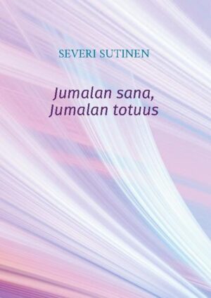 Mikä on Jumalan sana? Millainen on Jumalan sana? Miten Jumalan sanaa voidaan ymmärtää? Mitä on Jumalan sanan tulkinta? Nämä kysymykset saavat vastauksensa tässä tutkielmassa, jossa käsittellään kattavasti ja seikkaperäisesti Jumalan sanaa.