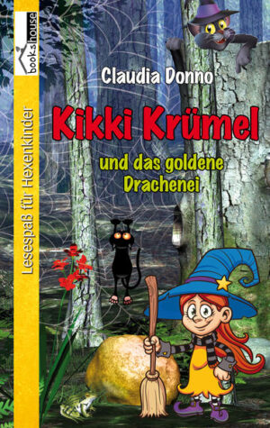 Kikkis Freundin Florina darf zum ersten Mal mit in die Hexenschule. Als Florina ihren neuen Hexenbesen einfliegen soll, finden die Mädchen in einer Baumhöhle ein goldenes Ei. Es ist stark verdreckt und scheint niemandem zu gehören. Kikki und Florina nehmen es an sich und beschließen, ihren Schatz vor neugierigen Blicken zu verbergen. Eines Nachts schlüpft aus dem Ei ein kleiner Drache. Nun geht das Versteckspiel erst richtig los. Wie verbirgt man einen Jungdrachen vor den anderen Hexen, wenn man ihn keinen Moment allein lassen kann? Zudem lässt er die Mädchen kaum noch schlafen. Als er während einer Schulstunde zum ersten Mal Feuer speit, fliegt Kikkis und Florinas Geheimnis beinahe auf.