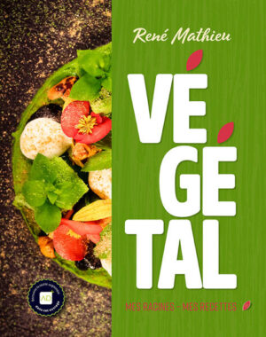 La cuisine de René Mathieu se concentre sur les richesses offertes par la nature: les légumes et les fruits de saison, mais aussi les herbes sauvages. La viande et les poissons ont un rôle secondaire. Les recettes proposées ici par René Mathieu piochent dans les richesses de chaque saison pour une cuisine saine, colorée et goûteuse. Chaque préparation est une histoire, car ce chef est un conteur et un artiste. Tous ses plats, il les imagine et les dessine comme un créateur de haute-couture. Il nous livre ici ses esquisses pour chaque recette, accompagnées de la photo du plat achevé.