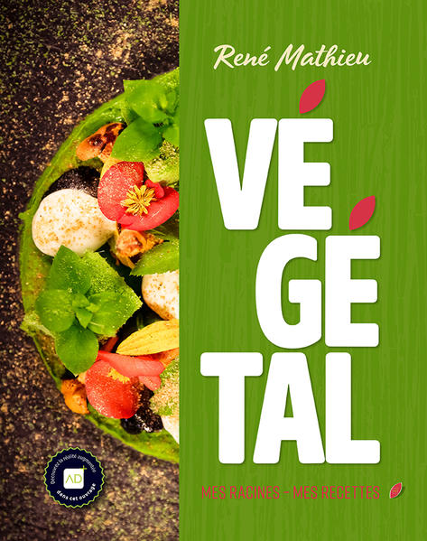 La cuisine de René Mathieu se concentre sur les richesses offertes par la nature: les légumes et les fruits de saison, mais aussi les herbes sauvages. La viande et les poissons ont un rôle secondaire. Les recettes proposées ici par René Mathieu piochent dans les richesses de chaque saison pour une cuisine saine, colorée et goûteuse. Chaque préparation est une histoire, car ce chef est un conteur et un artiste. Tous ses plats, il les imagine et les dessine comme un créateur de haute-couture. Il nous livre ici ses esquisses pour chaque recette, accompagnées de la photo du plat achevé.