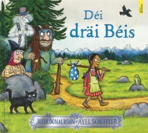 All gudder Déng sinn dräi, an dofir dreiwen an dësem Buch net just een, mee gläich dräi Béiser hiert Onwiesen. Den Troll, d’Hex an de Geescht, ee méi onmanéierlech, ongeheierlech a schrecklech wéi deen aneren. Fir erauszefannen, wie vun deenen dräi da wierklech de Béisten ass, fuerdert déi kleng wäiss Maus si eraus: Wie packt et, dem Meedche säi blo getëppelt Schnappech ze schuppen? Den Troll versicht et ze erschrecken, de Geescht geeschtert an d’Hex probéiert et mat hannerlëschtegen Zaubertricken. Mee d’Meedche bleift trotz aller Méi onbeandrockt: Hatt bitt hinnen daper d’Stier a beléiert si enges Besseren!