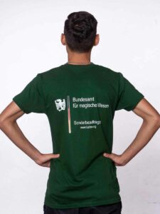 Bundeslurch-Shirt von B&C in Bottle Green (Foto: Barbara Frommann)