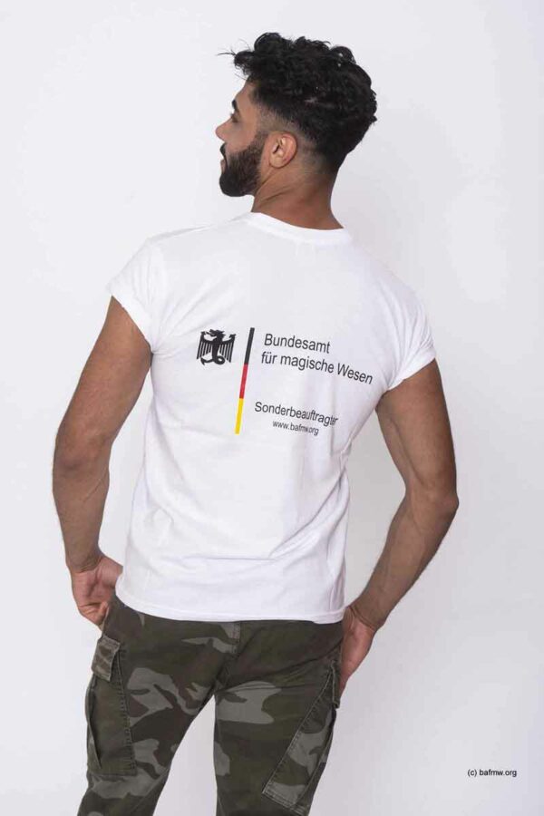 Bundeslurch-Shirt von B&C in White (Foto: Barbara Frommann)