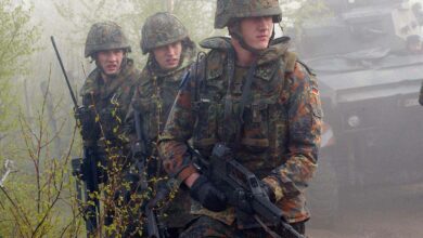 Bundeswehr Soldaten mit G 36