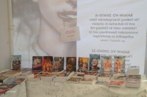 Schwule Literatur aus dem Himmelstürmer Verlag und anderen Verlagen am Stand des BAfmW auf dem ColognePride