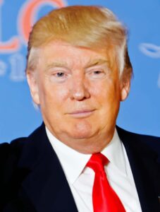 Donald Trump, der nicht besonders gut geschminkte Horror-Clown-in-Chief, Chef-Repräsentant aller Horror-Clowns