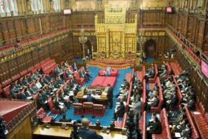  House of Lords chamber, Palace of Westminster, London (Foto: UK Government)