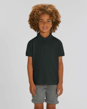 Für die Iconic Kinder Poloshirt "Mini Sprinter" mit dem Bundeslurch wurde 100% gekämmte ringgesponnene Bio-Baumwolle verwendet, denn das BAfmW steht für einen fairen und nachhaltigen Umgang mit Ressourcen