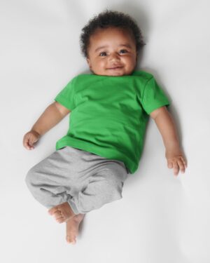 Für die Iconic Baby-T-Shirt "Baby Creator" mit dem Bundeslurch wurde 100% gekämmte ringgesponnene Bio-Baumwolle verwendet, denn das BAfmW steht für einen fairen und nachhaltigen Umgang mit Ressourcen