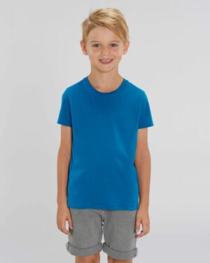Für die Iconic Kinder T-Shirt "Mini Creator" mit dem Bundeslurch wurde 100% gekämmte ringgesponnene Bio-Baumwolle verwendet, denn das BAfmW steht für einen fairen und nachhaltigen Umgang mit Ressourcen