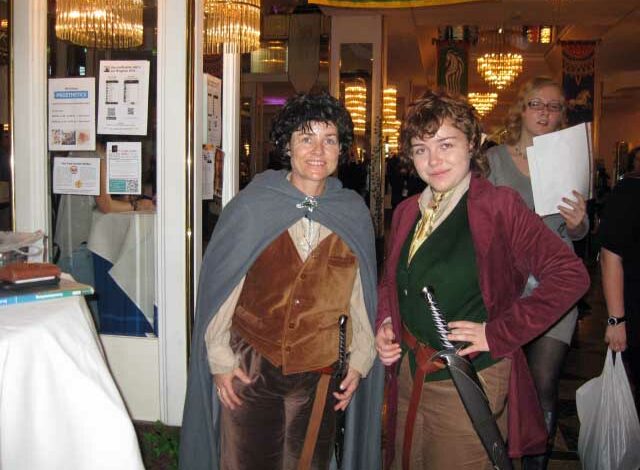 Uta und Barbara Pommerenke als Hobbits