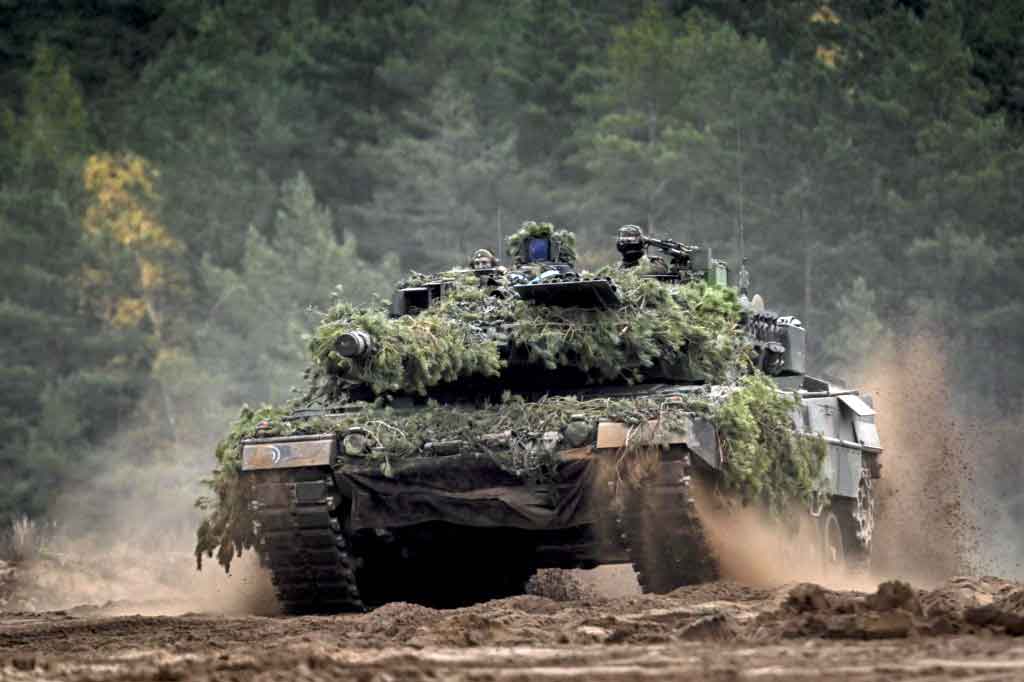 Klitschko fordert Deutschland zur Lieferung von Leopard-2-Panzern auf
