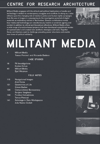 Militant Media | Riccardo Badano, Tomas Percival, Susan Schuppli