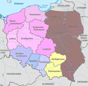 Vierte polnische Teilung: So wird Polen aussehen (Quelle: PiS)